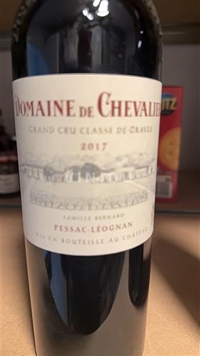 Bordeaux Pessac-Léognan Grand Cru Domaine Chevalier 2017
