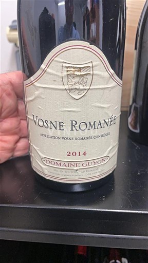 Borgoña Vosne-romanée Domaine Guyon 2014