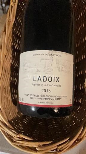 Burgundi Ladoix Domaine Bertrand Morey 2016