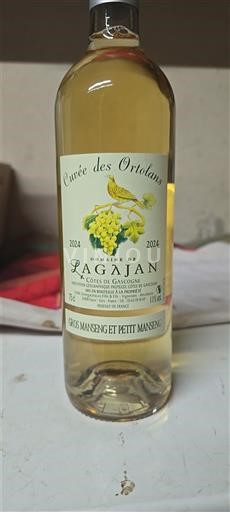 Sud-Ovest Côtes de Gascogne Domaine Lagajan des Ortolans 2024