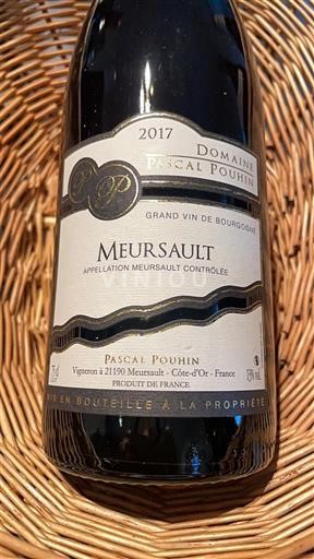 Bourgondië Meursault Domaine Pascal Pouhin 2017