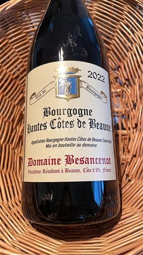 Borgonha Côte-de-Beaune Domaine Besancenot 2022