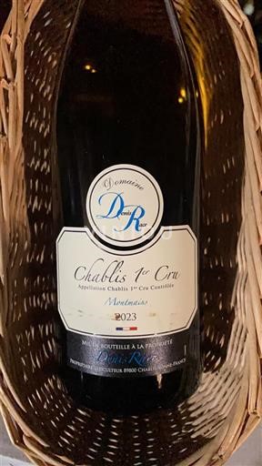 Bourgogne Ikke specificeret Premier Cru Domaine Daniel Raclot Montmains 2023