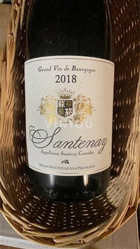 Borgonha Santenay Inconnu 2018