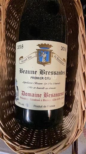Burgundy Beaune Premier Cru Domaine Besancenot Beaune Bressandes 2018