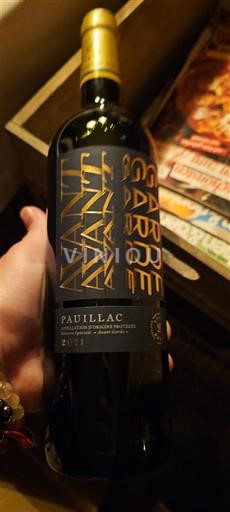 Burdeos Pauillac Avant Garde 2021