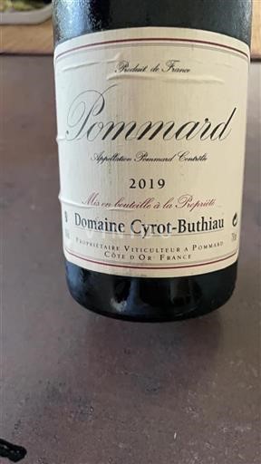 Burgundsko Pommard Domaine Cyrot-Buthiau 2019