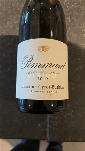 Бургундія Поммар Domaine Cyrot-Buthiau 2019