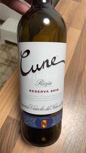 La Rioja rioja Cune Reserva 2016