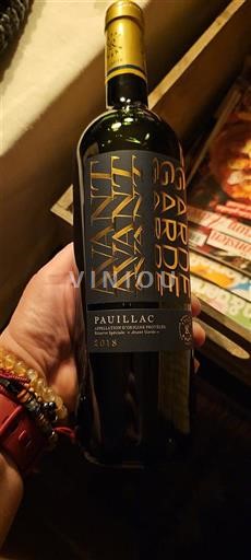 Burdeos Pauillac Avant Garde 2018