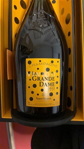 Champagne Veuve Clicquot La Grande Dame LE Kusama 2012