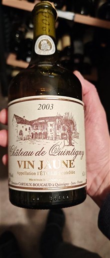 Jura L'Étoile Château Quintigny 2003