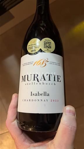 Vine Blanc sec Isabella Muratie 2023 Sydafrika Kystregion Stellenbosch