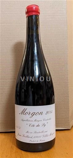 Beaujolais Morgon Jean Foillard Côte du Py 2014