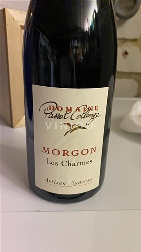 Víno Rouge sec Les Charmes Domaine Passot Collonge 2020 Francie Beaujolais Morgon AOC