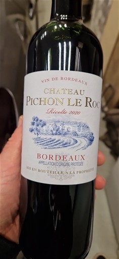 Bordeaux Château Pichon Le Roc 2020