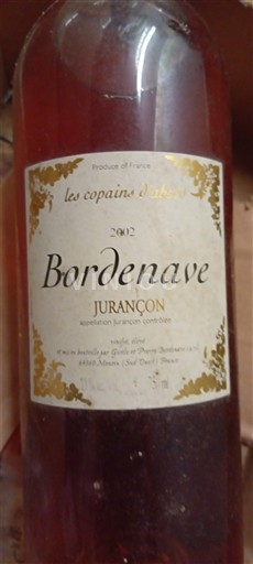 Sudoeste Jurançon Bordenave Les copains d'abord 2002