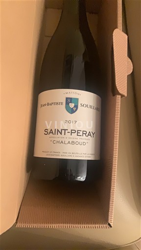 Thung lũng Rhône Saint-Péray Jean-Baptiste Souillard Chalaboud 2017