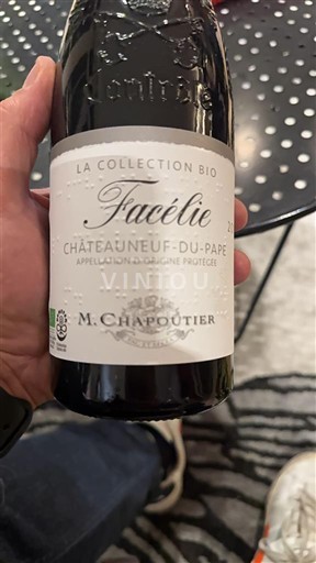 Vale do Ródano Châteauneuf-du-Pape M. Chapoutier Facéïle 2021