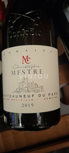 Rhônetal Châteauneuf-du-Pape Christophe Mestre 2019