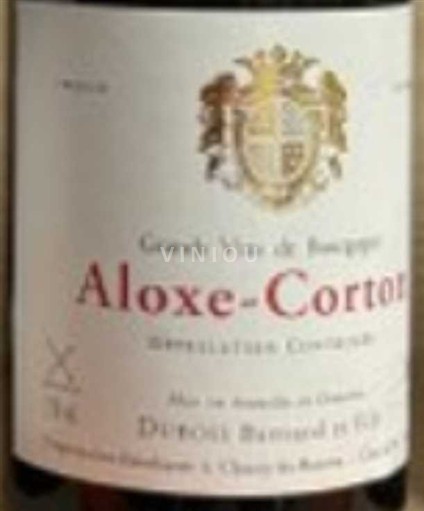 Borgoña Aloxe-Corton Dupont Bernard et Fils 1998