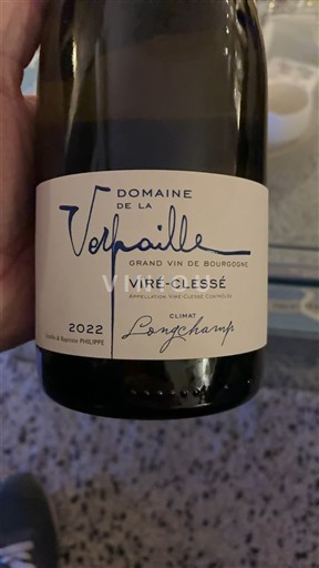 Burgundi Viré-clessé Domaine La Verpaille Longchamp 2022