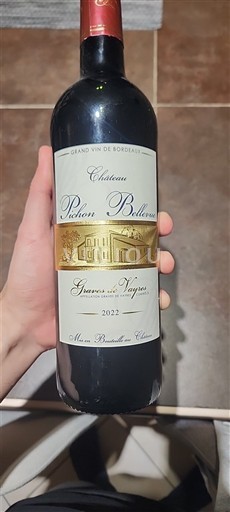 Burdeos Graves-de-vayres Château Pichon Bellevue Graves de Vayres 2022