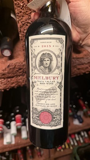 AVA californiennes Napa Valley Bond Melbury 2015