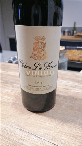 Bordeaux Puisseguin-Saint-Émilion Château La Mauriane 2016