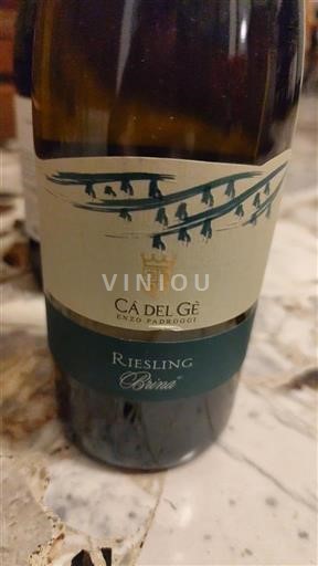 Lombardiet Oltrepò Pavese Ca' del Gè Riesling Brinà 2020