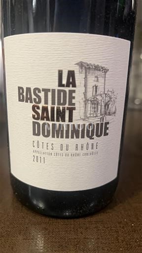 Rhône Valley Côtes-du-Rhône La Bastide Saint Dominique 2011