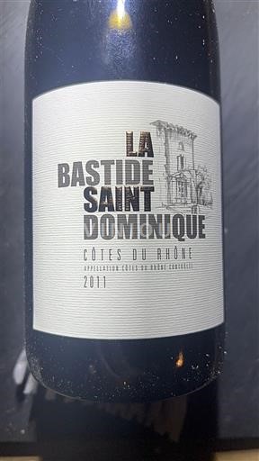 Rhônen laakso Côtes-du-rhône La Bastide Saint Dominique 2011