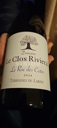 Languedoc Terrasses du Larzac Domaine Le Clos Rivieral Le Roc des Cistes 2024