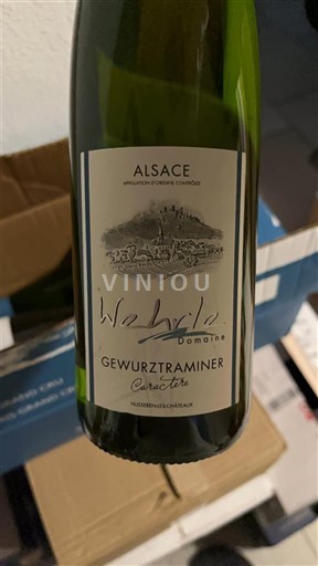 Wijnen Blanc liquoreux Gewurtstraminer Domaine Wehrle 2018 Frankrijk Elzas Vin de France