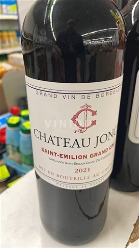 Bordeaux Saint-Émilion Grand Cru Grand Cru Château Jonc 2021