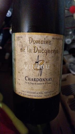 Loirevallei Domaine La Ducquerie Chardonnay Niet-geïntegreerd