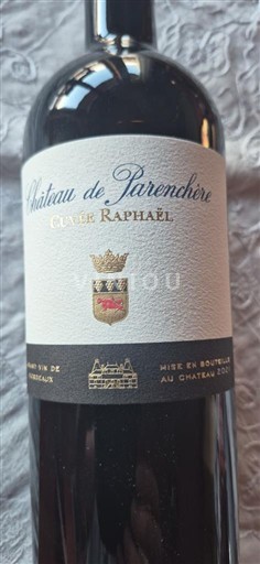 Bordeaux Bordeaux superior Château Parenchère Raphaël 2021