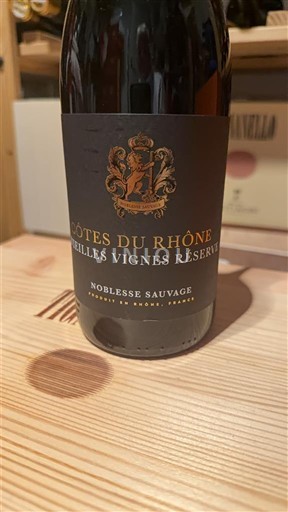 Rhône Valley Côtes-du-Rhône Noblesse Sauvage Vieilles Vignes Réserve Non-Vintage