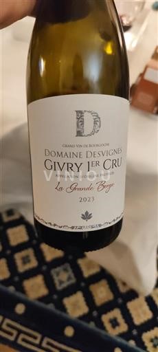 Бургундія Не вказано Premier Cru Domaine Svignes La Grande Berge 2023