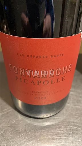 Languedoc Corbières Fontarèche Les Cépages Rares Picapolle 2024