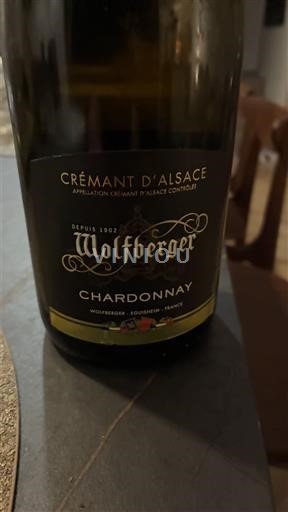 Alsacia Crémant de Alsacia Wolfberger Chardonnay Sin añada
