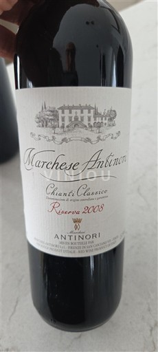 Toscana Chianti Classico Antinori Marchese Antinori Riserva 2008