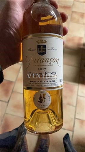 South West Jurançon Croix du Prince 2017