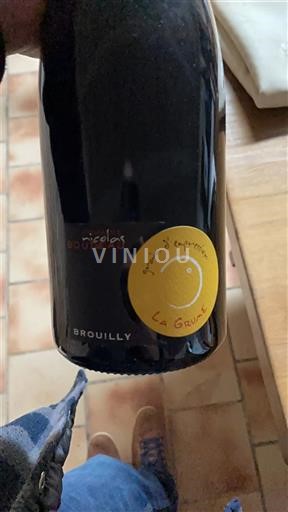 Beaujolais Brouilly Nicolas Boudeau La Grume Neročník