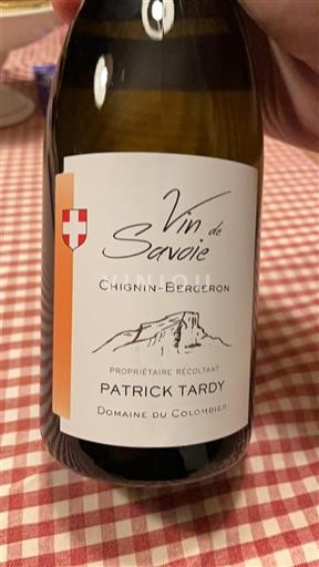 Savoie and Bugey Chignin-Bergeron Domaine Colombier 2024