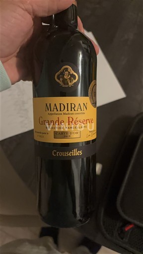 Sudoeste Madiran Crouseilles Grande Réserve Carte d'Or Não Sazonado