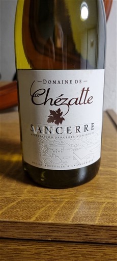 Loire Valley Sancerre Domaine Chézatte 2023