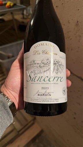 Valle della Loira Sancerre Domaine Sylvain Bailly Bardin Les Chasseignes 2023