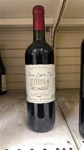 Burdeos Castillon-costas-de-burdeos Château Quatre Rieux 2020