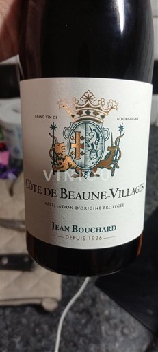 Burgund Côte de Beaune Villages Jean Bouchard 2022 Ohne Jahrgang